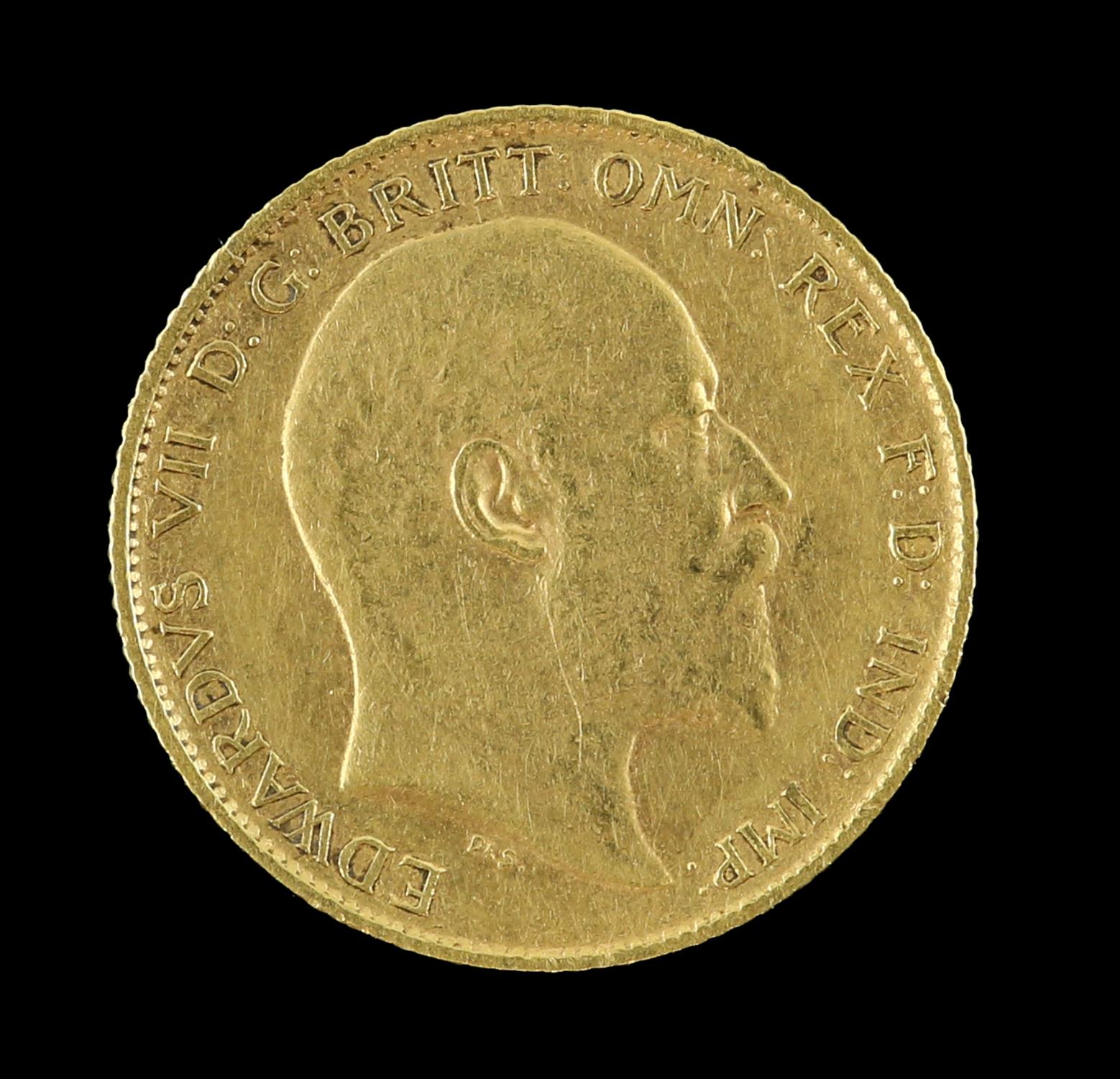 Edward VII gold half sovereign 1906 - Image 2 of 2