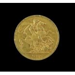 Victorian gold sovereign 1882, young head