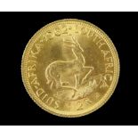 South African gold 2 Rand 1962