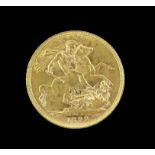 Victorian gold sovereign 1899