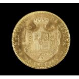 Spain Alfonso XIII gold 20 pesetas 1887