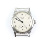 Longines, West End Watch Company - A Gentleman's stainless steel wristwatch the signed dial with