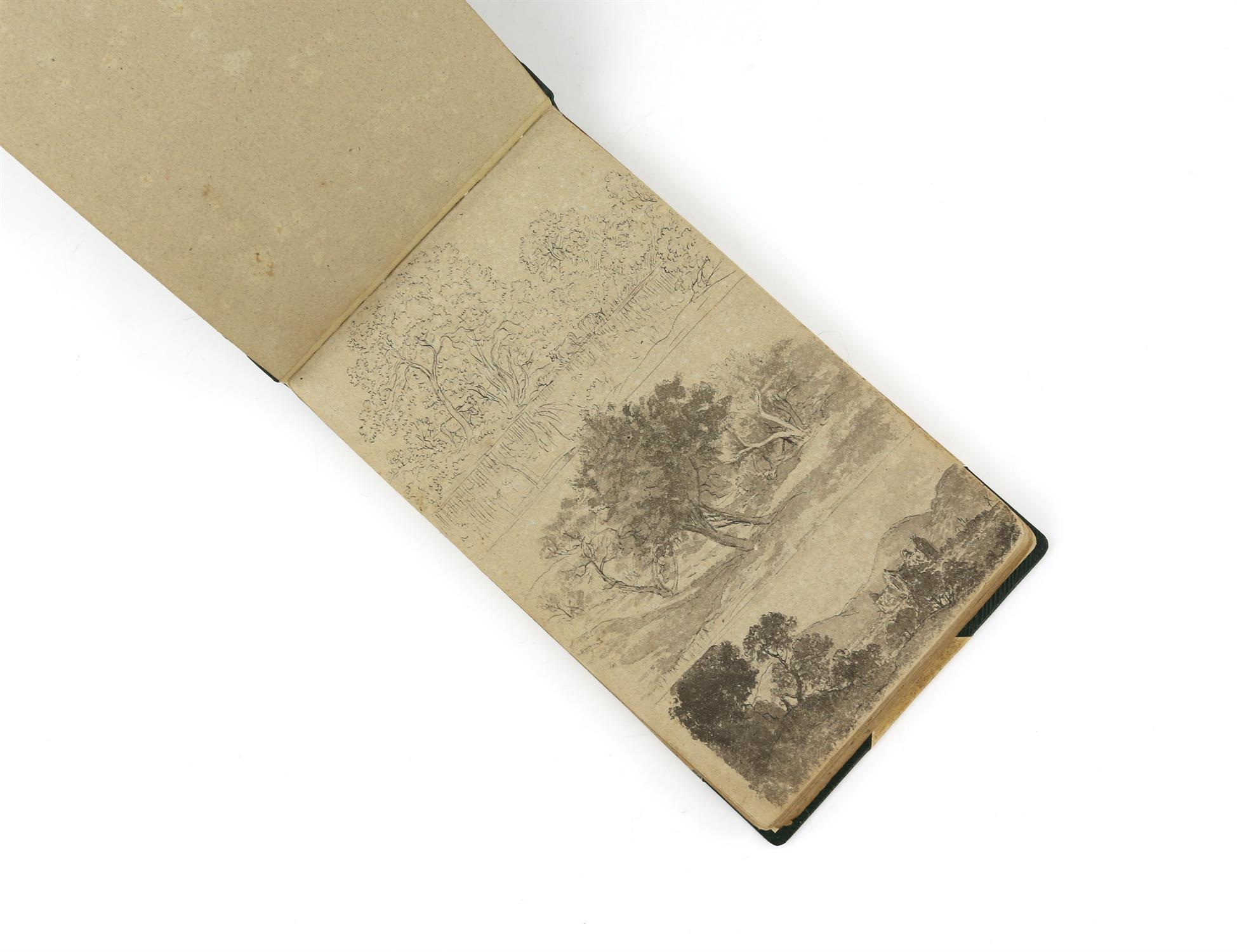 John Glover (British, 1767-1849), a sketchbook begun in 1817 and including a Scottish Tour from - Image 4 of 12