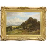 Benjamin Williams Leader RA (1831-1923), 'Blean Common, Kent', oil on canvas, signed and dated 1883