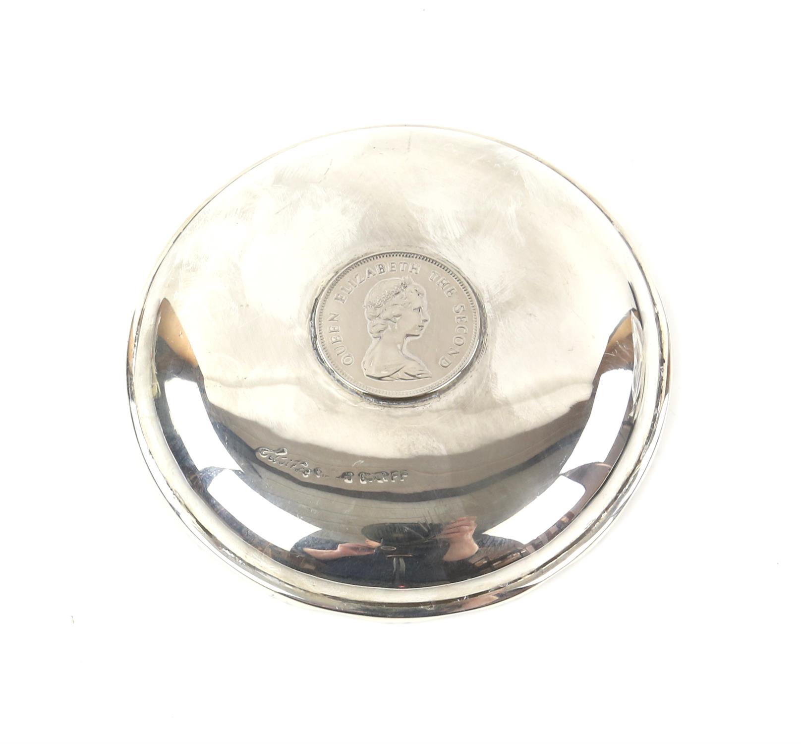 George V silver miniature circular comport with pierced decoration, filled base, maker's mark 'WB', - Image 11 of 11