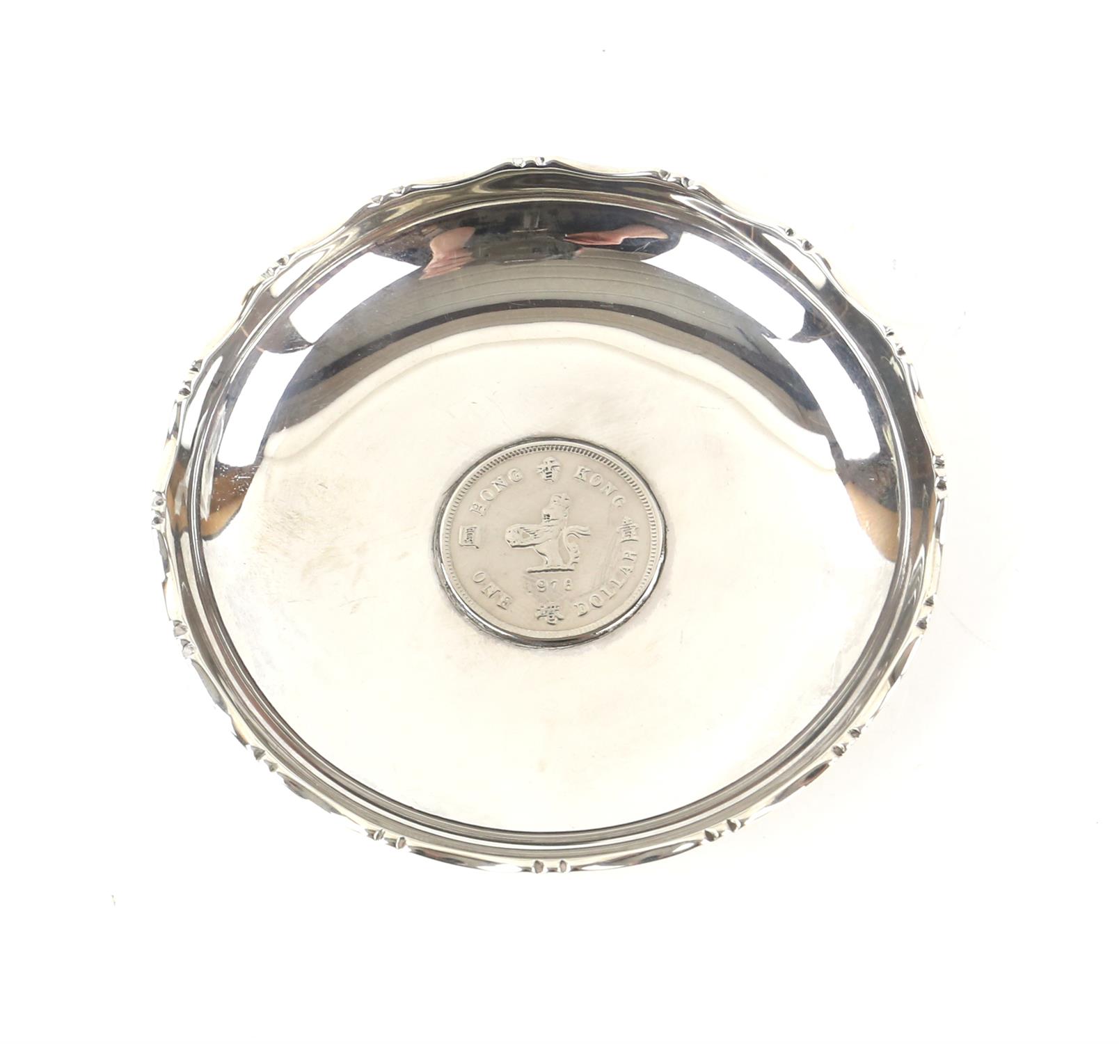 George V silver miniature circular comport with pierced decoration, filled base, maker's mark 'WB', - Image 10 of 11