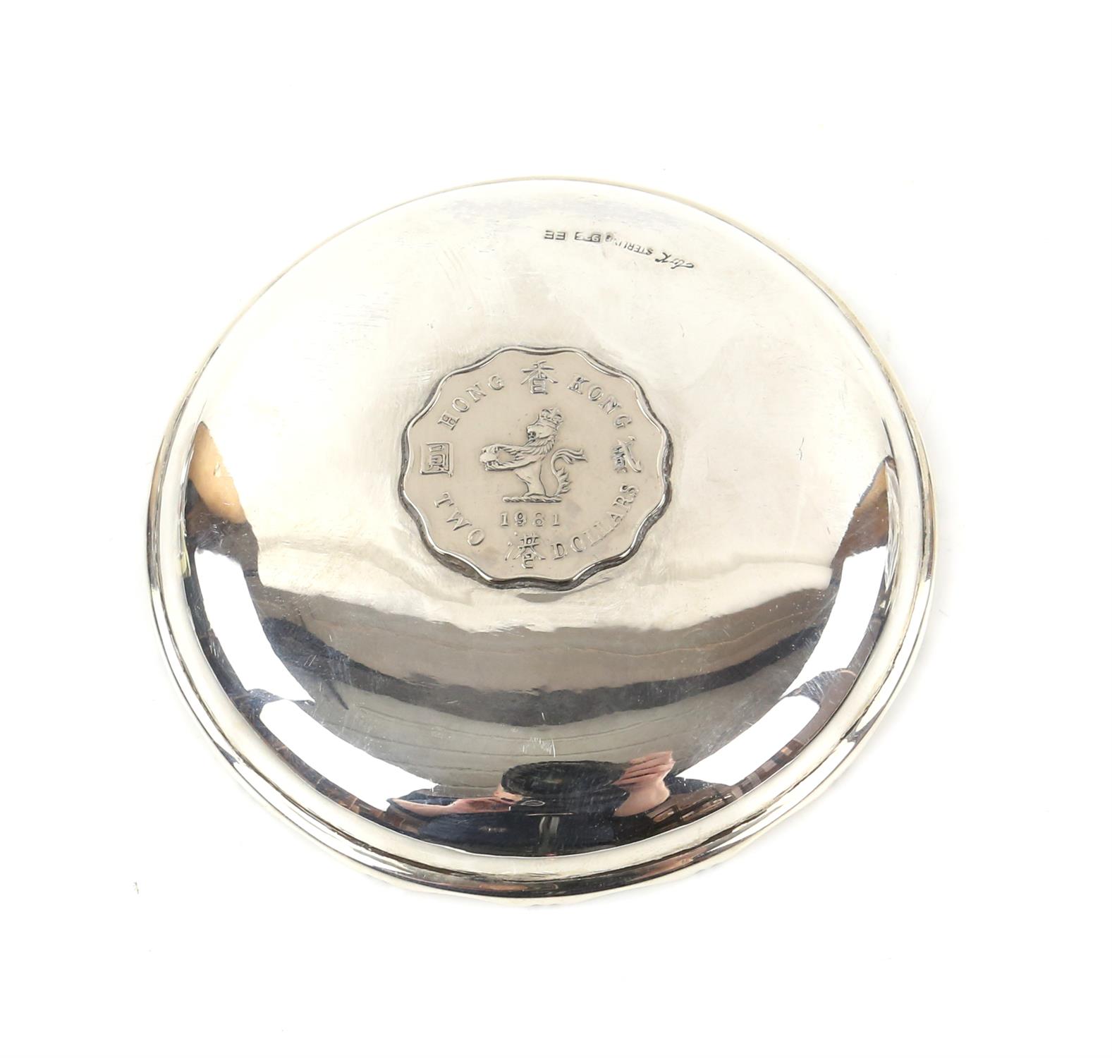 George V silver miniature circular comport with pierced decoration, filled base, maker's mark 'WB', - Image 9 of 11