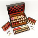 UPDATED ESTIMATE Coromandel 'Royal Cabinet of Games' fully fitted games compendium,