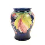 William Moorcroft Leaf and Berry pattern vase of squat baluster form, with impressed signature mark,