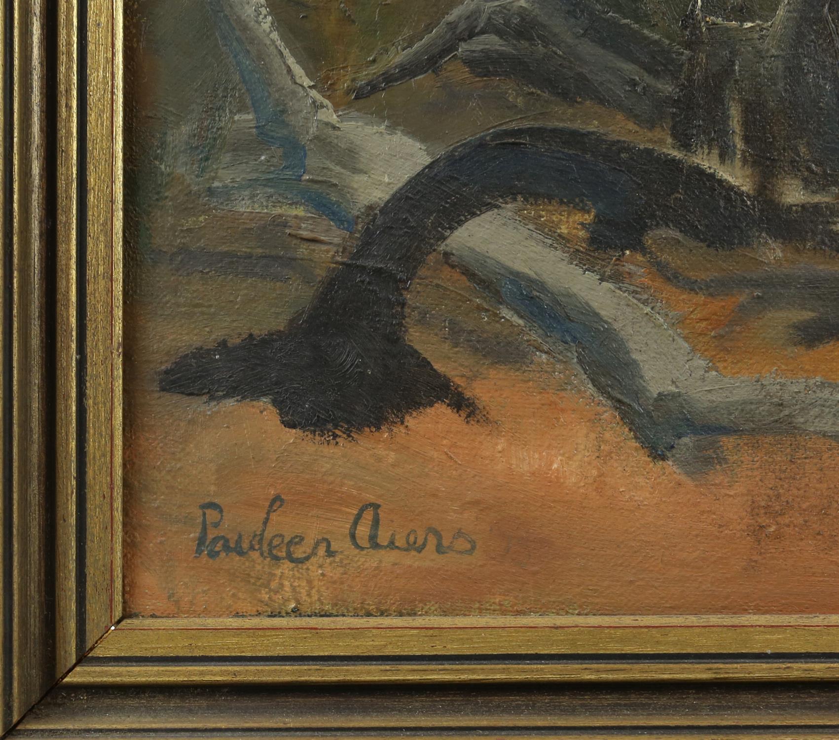 Pauleen Aiers (20th century) Rocky Gully, Gudgenby NSW. Oil on canvas, signed lower left, - Image 3 of 3