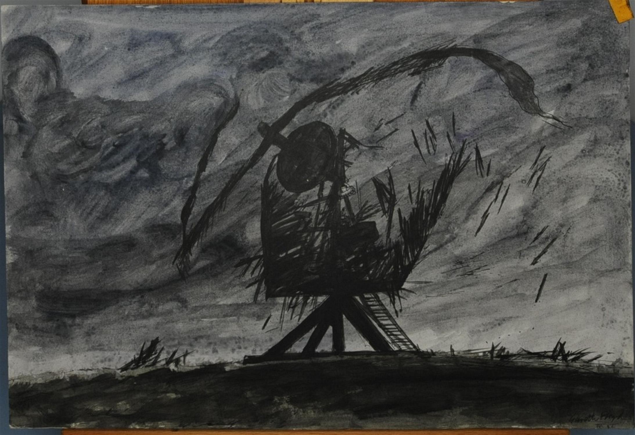 Jackanory, The Historic Windmill, Gareth Floyd (b.1940) Twelve original hand drawn illustrations - Image 2 of 12