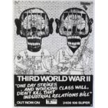 Third World War II 1972 LP promo poster, released on the Who’s Track Records, Third World War have