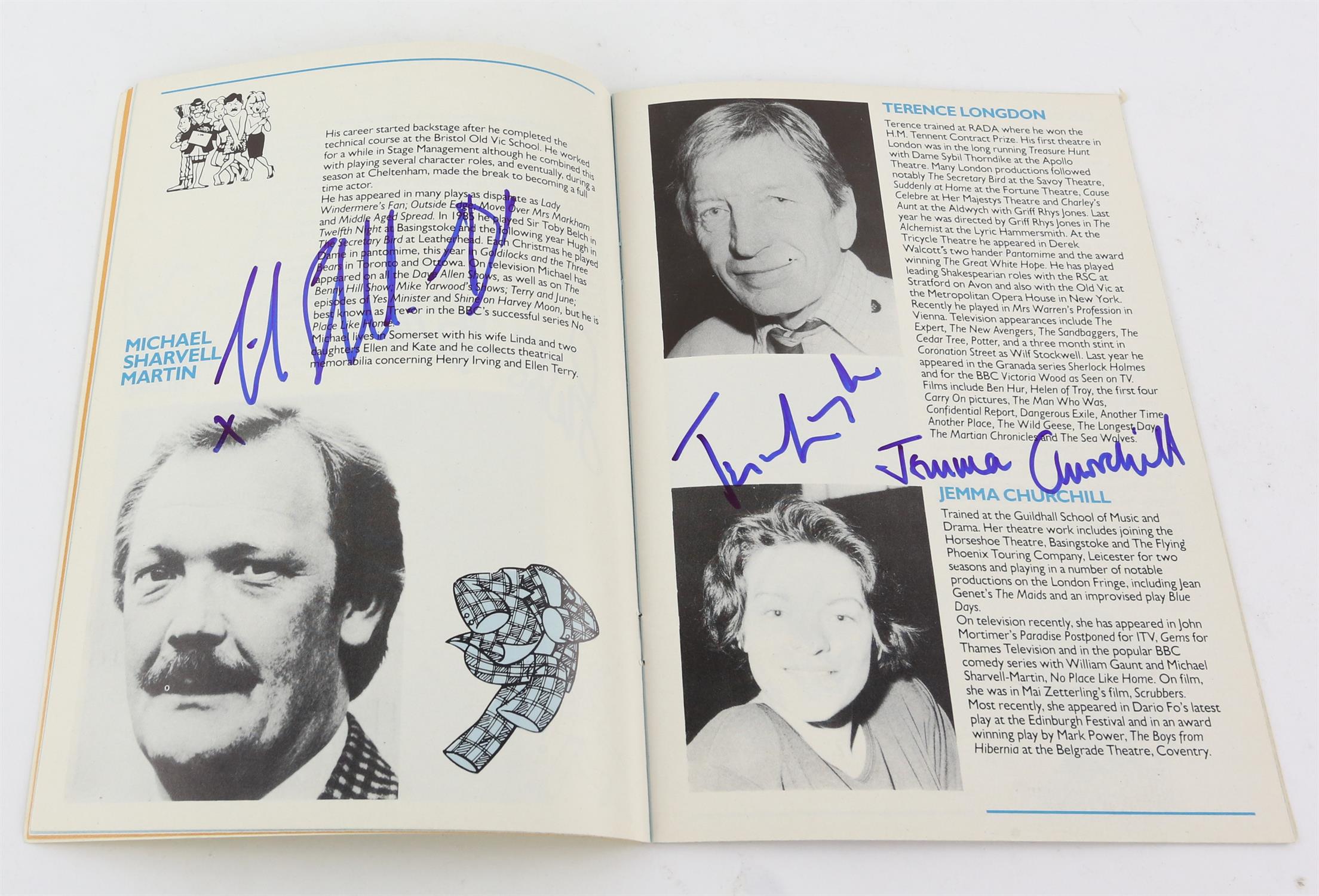 100+ Signed Theatre programmes. Autographs including Judi Dench, Warwick Davis, Anita Dobson, - Image 8 of 17