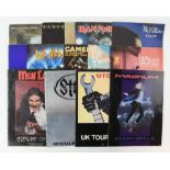 40+ Rock Concert and Tour programmes including Bob Dylan 1981, The Rolling Stones European Tour '82,