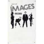 The Images 1980 German Tour poster, advertising 'From London' this new wave group, folded,