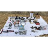 Large quantity of various different car parts for Austin Cambridge A60 (1968) and Morris Minor (5