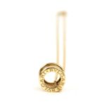 Bvlgari B.Zero1 small round pendant, in 18 ct yellow gold, marked Made in Italy 750 with Bvlgari