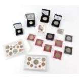 Large collection of nearly 120 mostly British Royal Mint coins and packs with some Channel Islands