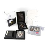 A collection of 16 British Royal Mint Proof and Deluxe Proof annual year coin sets from 1997 to