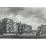 James Malton (c1766-1803). Trinity College, Dublin. Engraving.