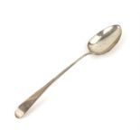 George III silver Old English pattern gravy spoon, by Thomas Wilkes Barker, London, 1808, 3oz, 93g,