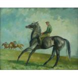 § Lionel Ellis (1903-1988) ‘Grey Colt’. Oil, signed and dated lower left, inscribed with title