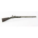 19th century flintlock musket, 69 cm barrel