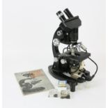 Cooke Phase Contrast Microscope, by Cooke, Troughton & Simms Ltd, York. Pat No. 467926, in oak case,
