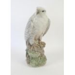 Royal Copenhagen Icelandic Falcon, by Peter Herold , model no. 1661 40cm high