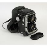 Mamiya C220 Professional twin lens reflex medium format camera, with Mamiya Sekor 1:2,