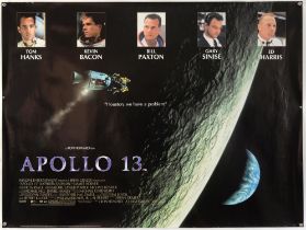 24 British Quad film posters (1990’s-2000’s), including Apollo 13, Universal Soldier,