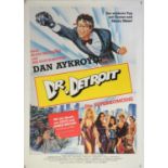 Two Dr Detroit (1983) German cinema posters, with Chantrell poster illustration, both rolled,