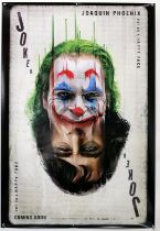 Joker (2019) Thai One Sheet film poster, double sided rare playing card style, rolled,