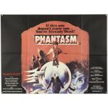 Phantasm (1978) British Quad film poster, directed by Don Coscarelli, GTO Films, folded,