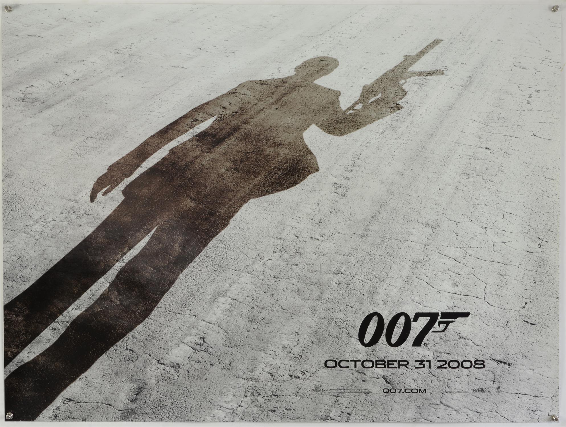 James Bond Quantum Of Solace (2008) Three British Quad film posters for the Daniel Craig James Bond - Image 2 of 2