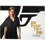 James Bond No Time To Die (2020) Six character British Quad teaser film posters, each showing a