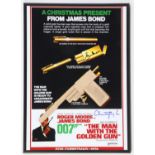 James Bond The Man With the Golden Gun - Colour photo signed by Roger Moore and Christopher Lee,