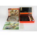 James Bond - Goldfinger Jigsaw with signed print by artists Walt Howarth and Milton Bradley board
