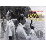 James Bond The Man with the Golden Gun (2020) Commercial British Quad film poster, rolled,