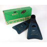 James Bond Thunderball (1965) Original Voit Swimming fins, A11 Blue Med/Large, boxed,