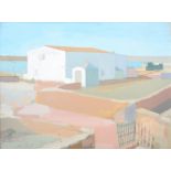 Michael Hutchings (British, 1918 - 2020), 'Casapene'. Acrylic on canvas. Signed and dated lower