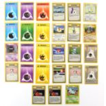 Pokemon TCG. Pokemon Base Set 2, 27 card bundle. Including 17 commons, 7 uncommons and 3 rares.