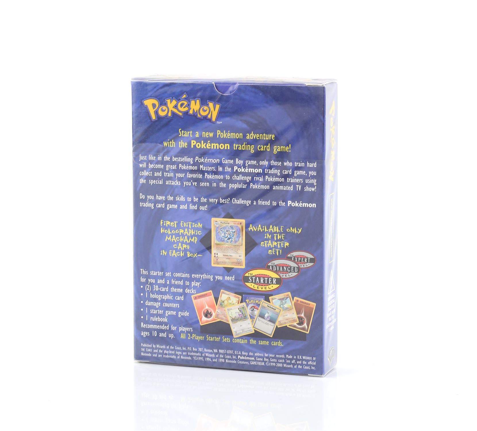 Pokemon TCG Base Set Two Player Starter Deck, sealed in original packaging (comes with sealed decks - Image 3 of 3