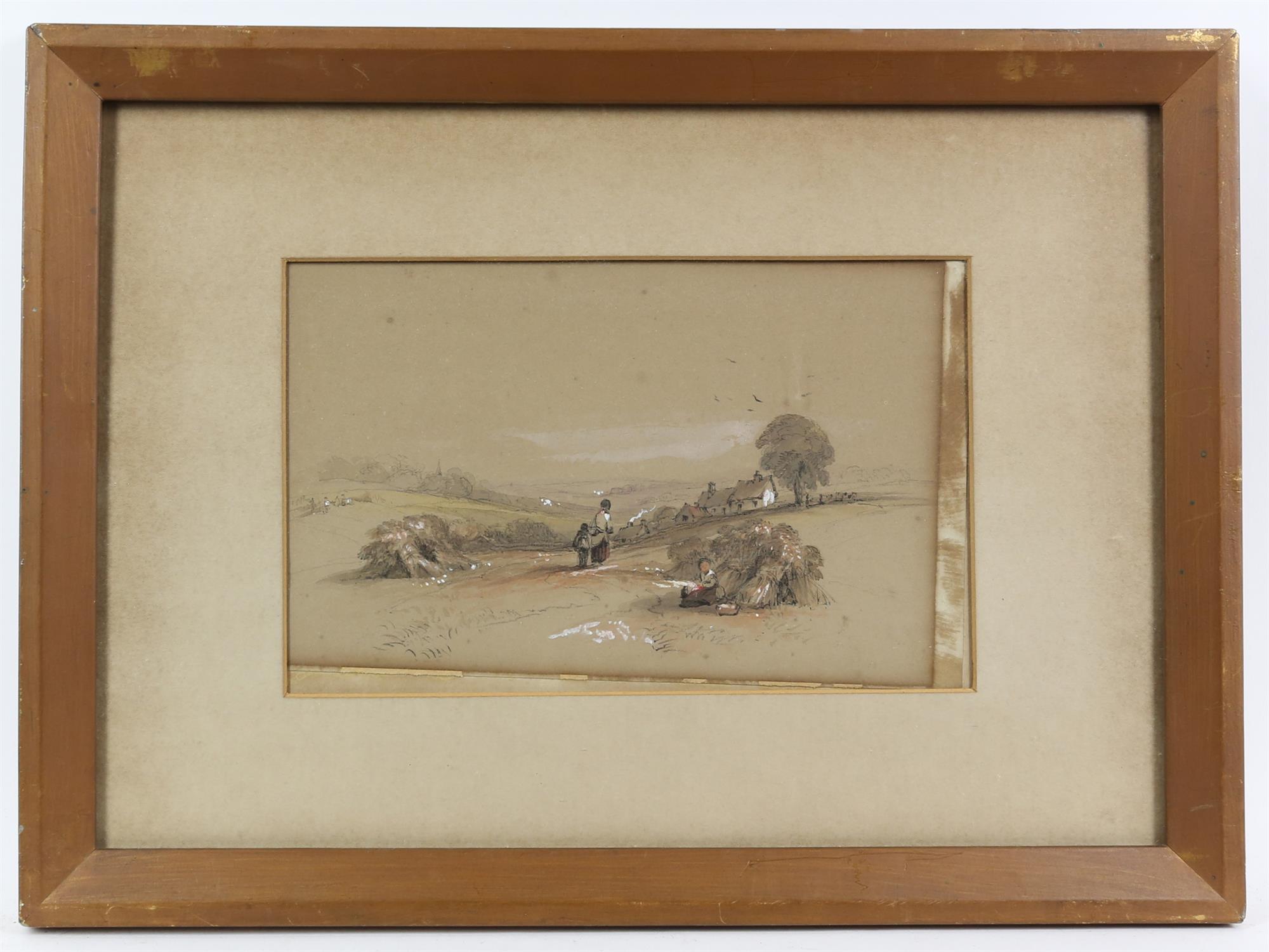 R. D. Sherrin, seaside landscape. Watercolour. Signed lower left. Image size 25 x 36cm. - Image 2 of 3