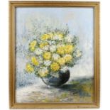 Collection of prints, pictures and photographs, to include M Howard, Still life of flowers,