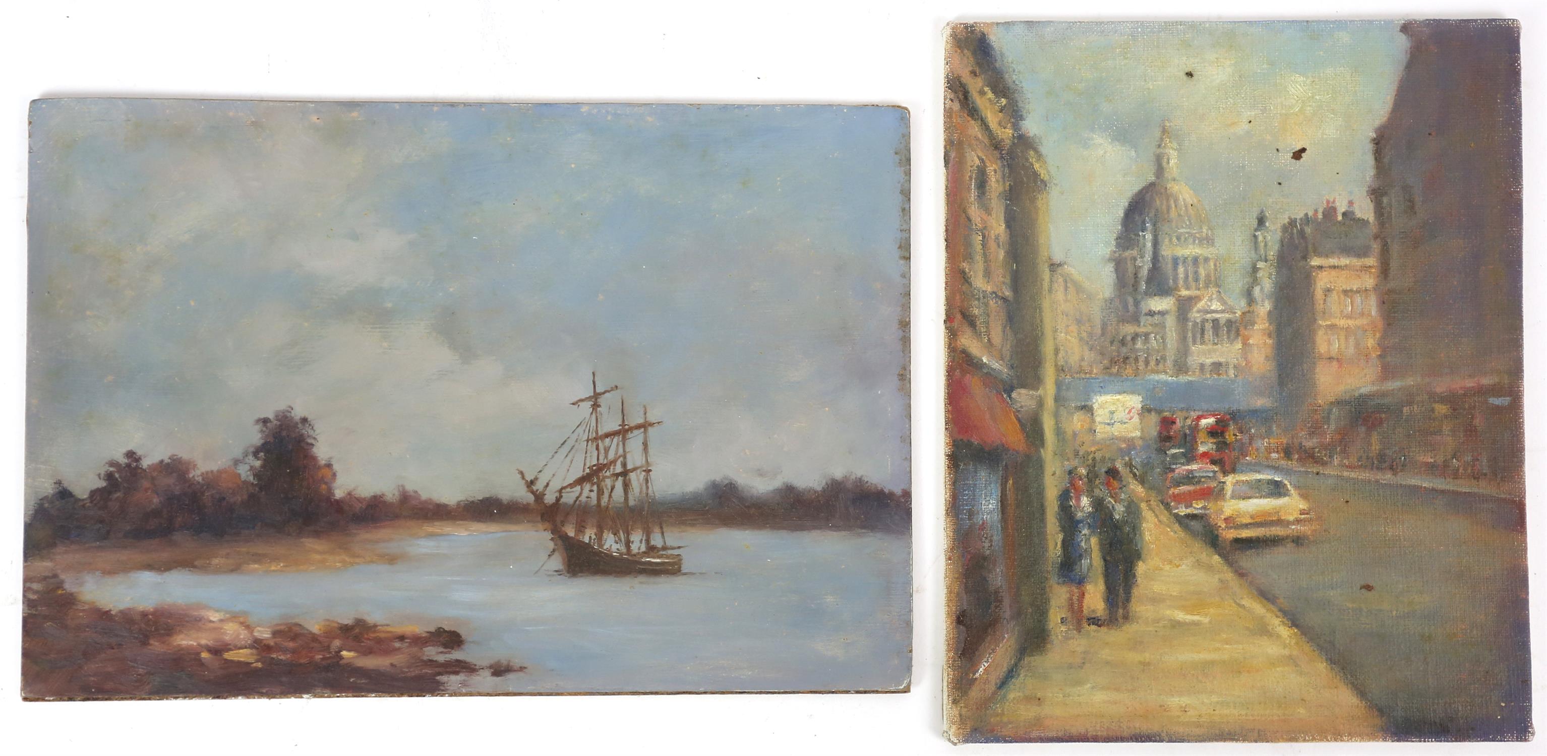 Anthony Hedges (twentieth century), set of pictures to include three original watercolour studies, - Image 3 of 12