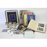 Collection of Royal memorabilia to include commemorating the Royal Silver wedding,