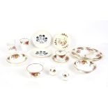 Royal Albert Old Country Roses part service, to include a teapot, plates, side plates, bowls,