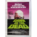 Dawn of the Dead (1978) US One Sheet film poster, linen backed, 27 x 41 inches.