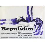 Repulsion (R-1974) British Quad film poster, directed by Roman Polanski, artwork by Jan Lenica,
